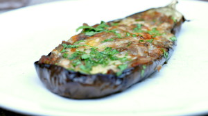 stuffed eggplant