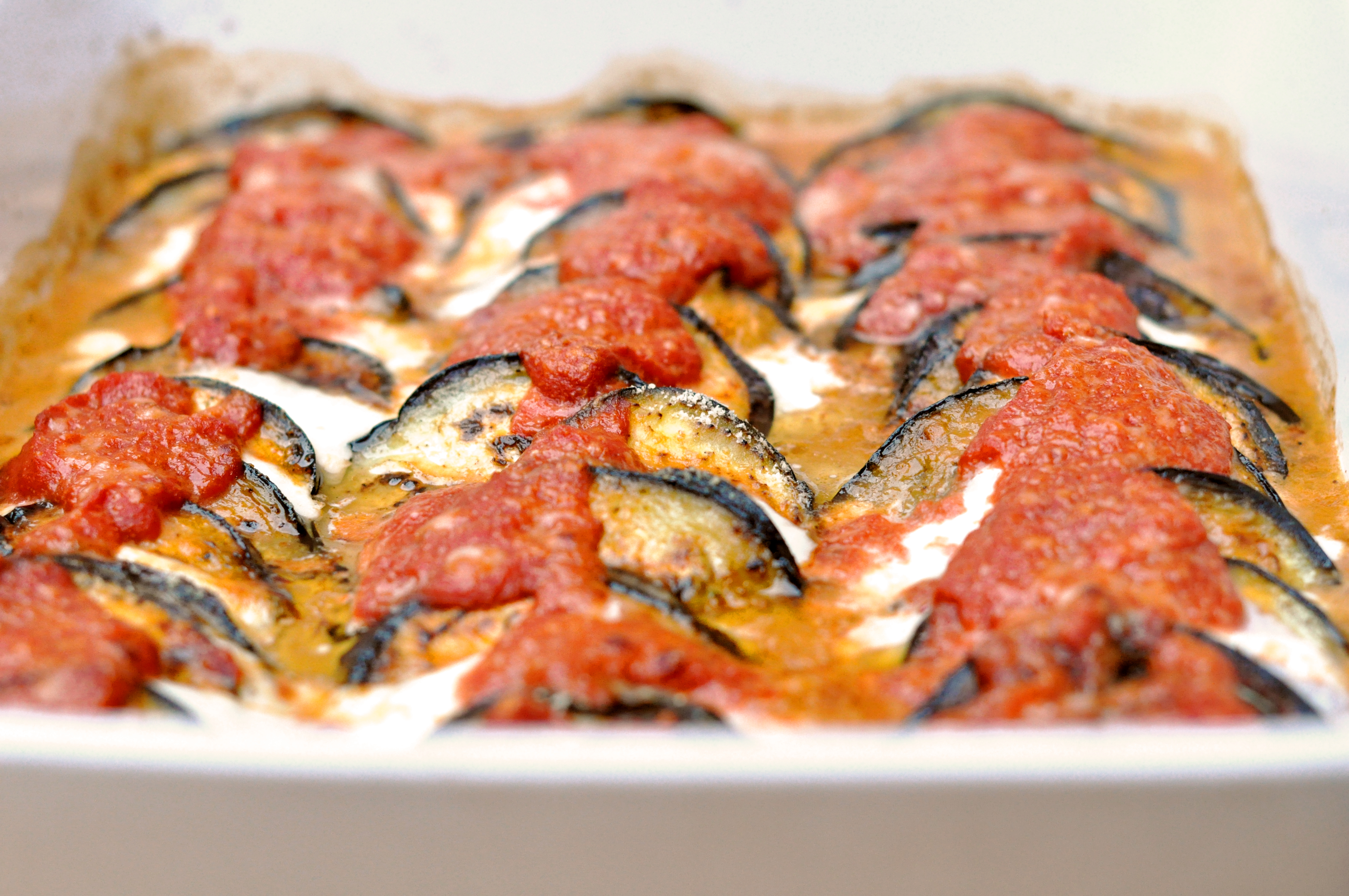 Aubergine parmigiana