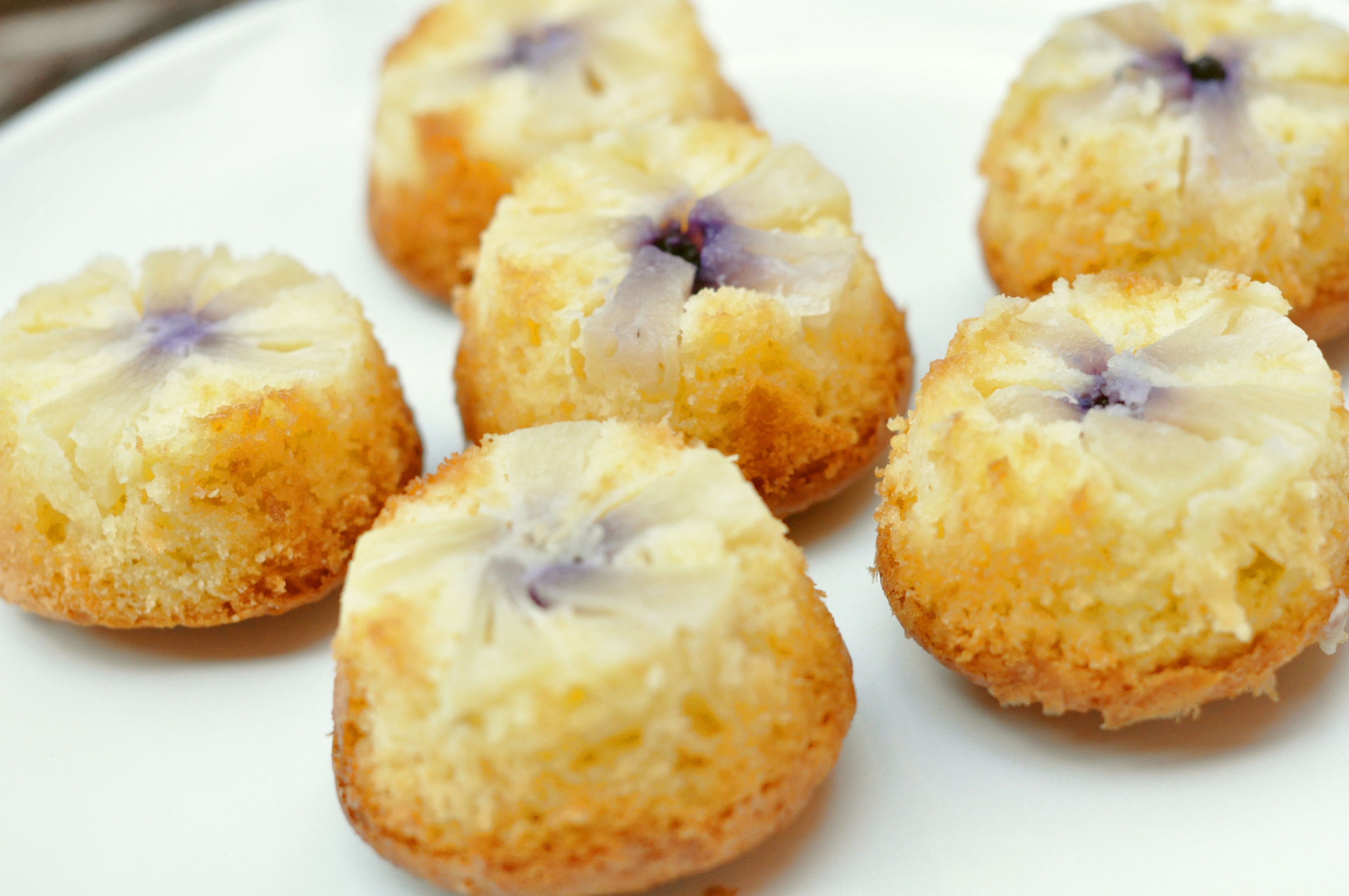 Upside down pineapple muffins