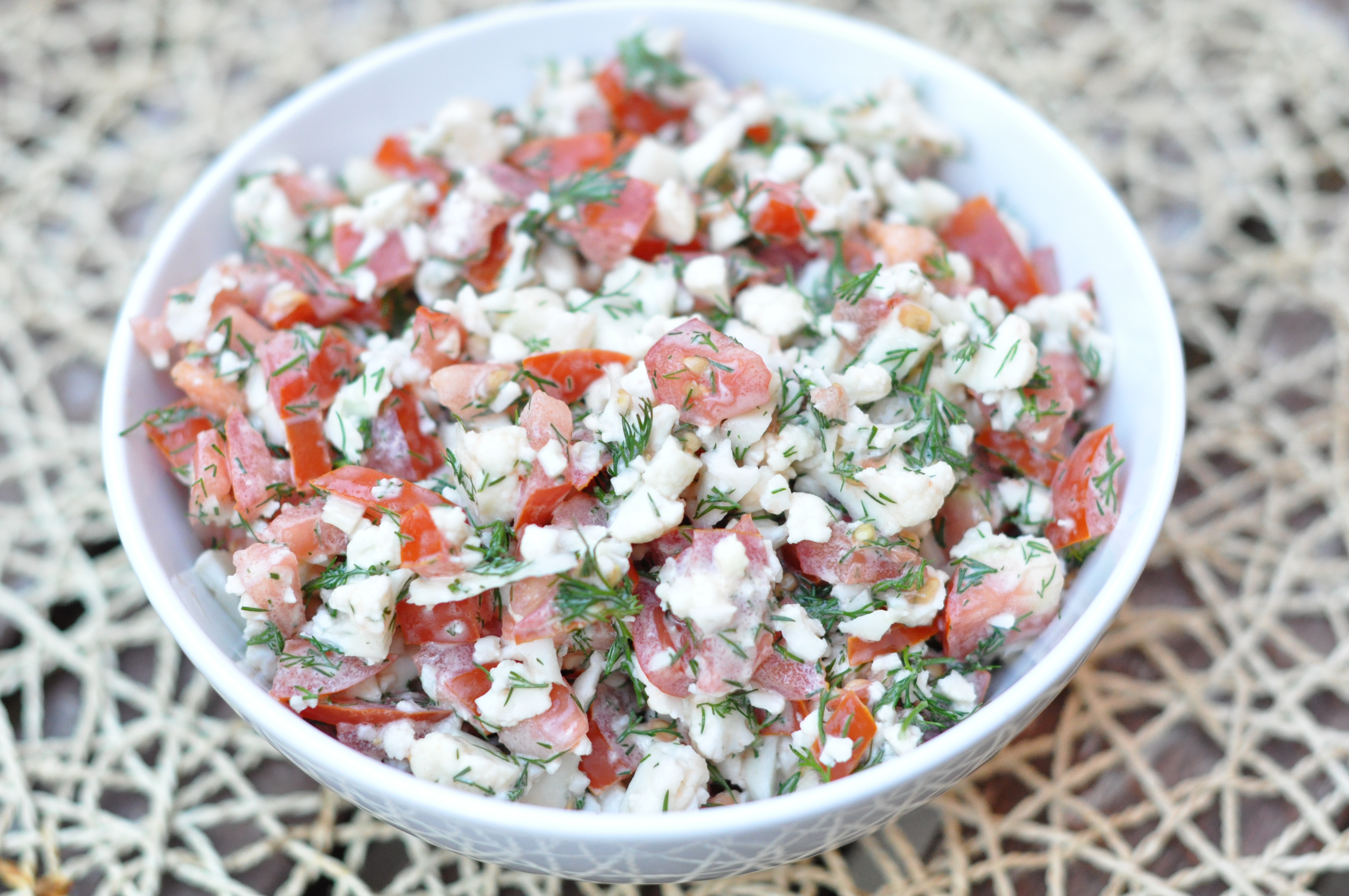 Cauliflower salad