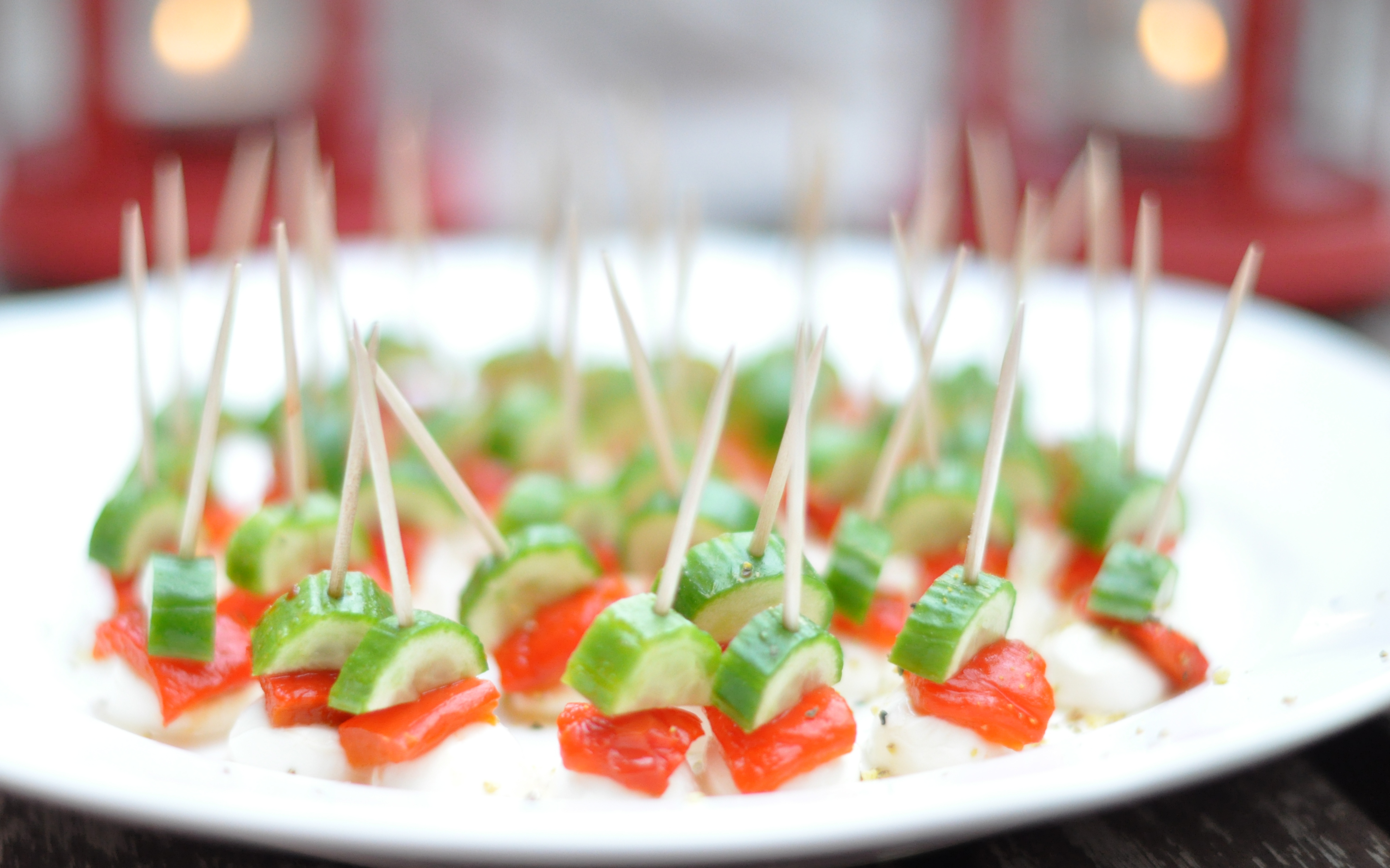 Roasted pepper bites