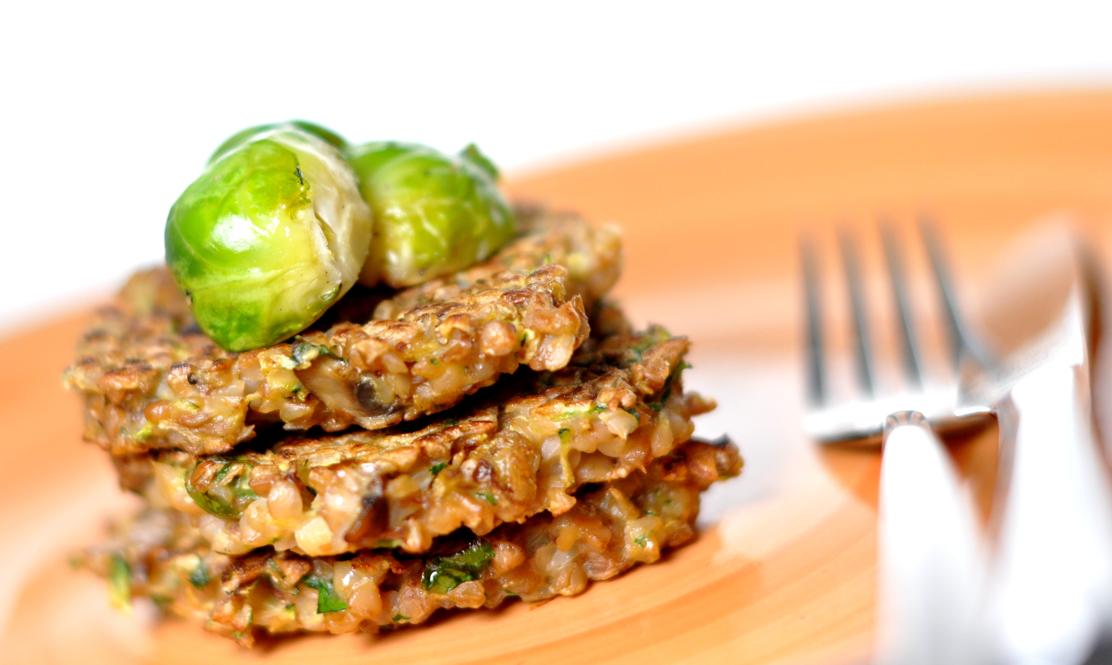 Buckwheat grouts fritters