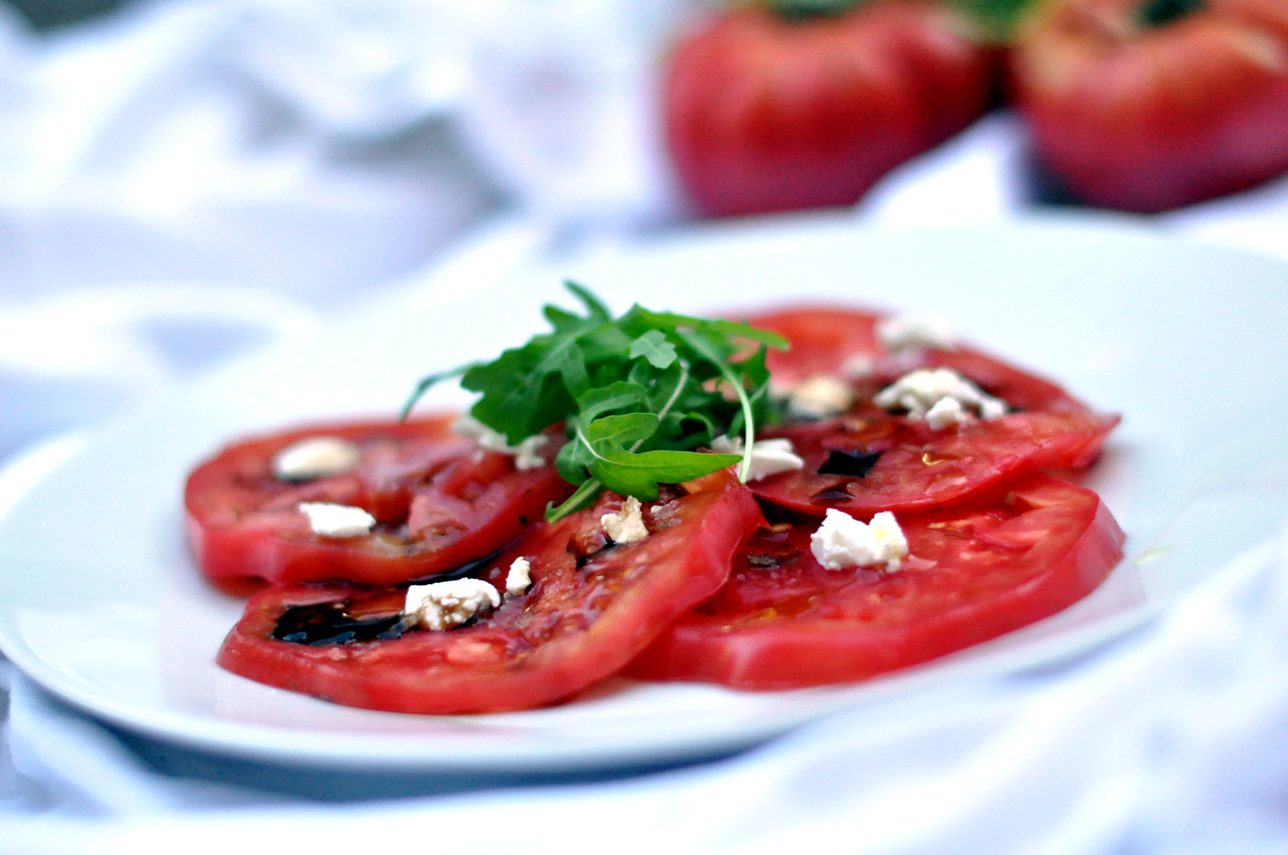 Tomato carpaccio