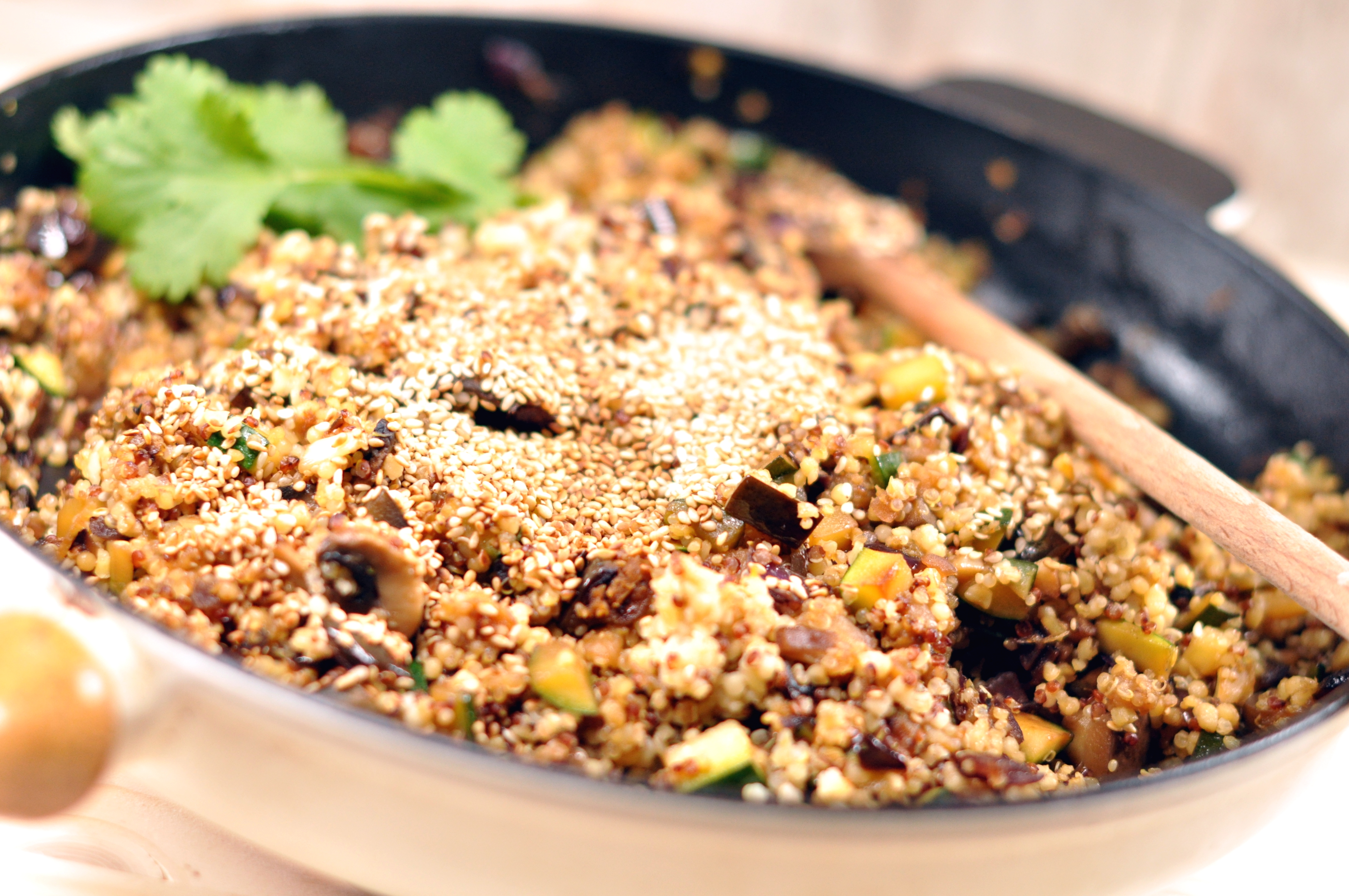 Quinoa with veggies