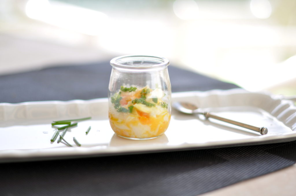 Vienna style egg (egg in a glass) Maya Cooks