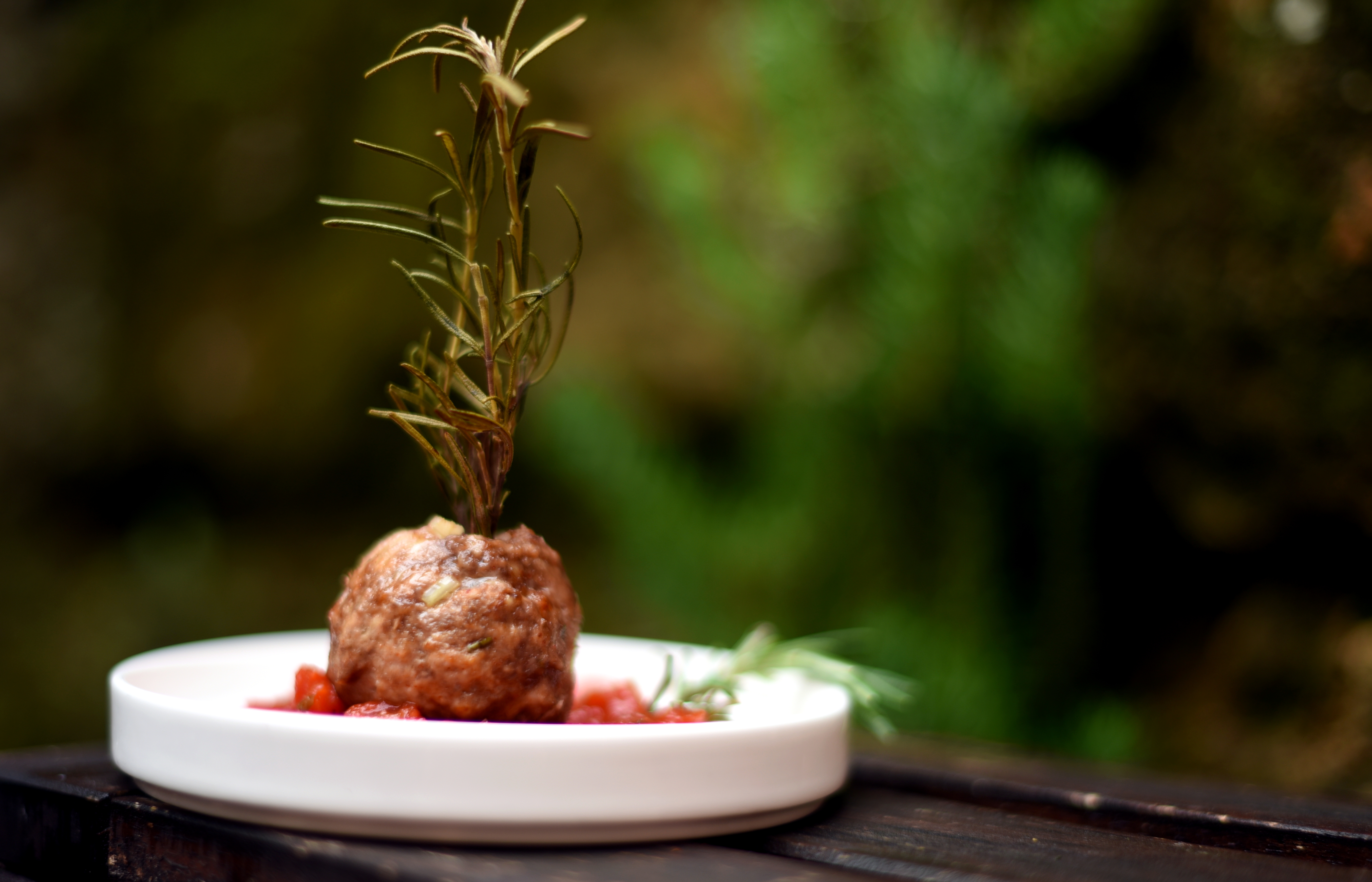 Rosemary meatballs