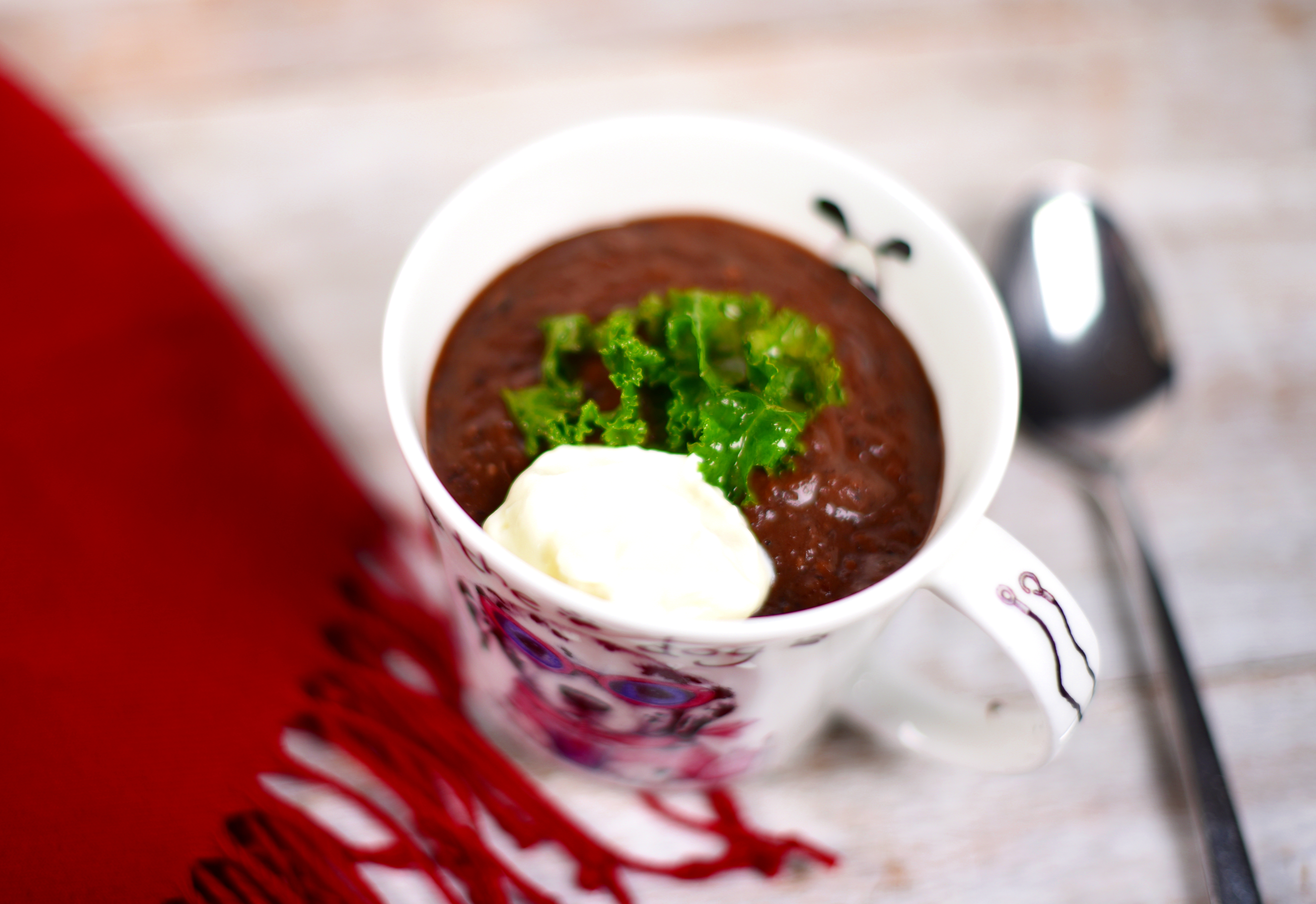 Black bean soup